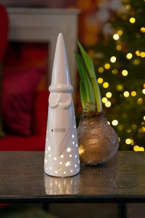 Tiziano Santa Tinello LED weiß - creme Timer - Lillyano