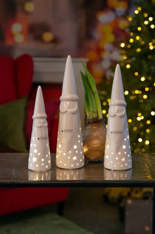 Tiziano Santa Tinello LED weiß - creme Timer - Lillyano