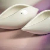 Tiziano Schale Pavona creme – weiß - Lillyano