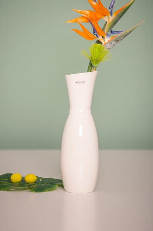 Tiziano Solifleurvase Atena weiß - creme - Lillyano
