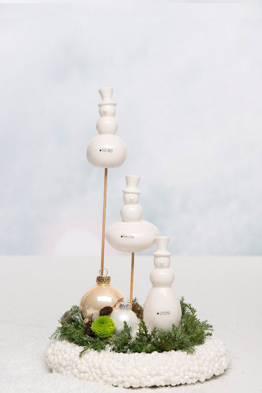 Tiziano Stecker Schneemann Bruno 3er Set - Lillyano